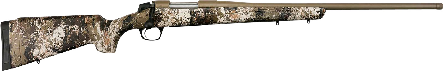 CVA CR3902C Cascade 270 Win 3+1 24" Flat Dark Earth Cerakote Carbon Steel Barrel Veil Wideland Fixed w/SoftTouch Stock Right Hand