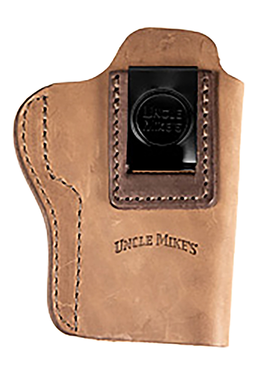 Uncle Mikes-Leather(1791) UMIWB5BRWR Inside The Waistband Holster IWB Size 05 Brown Leather Belt Clip Fits Sig P320 Righ