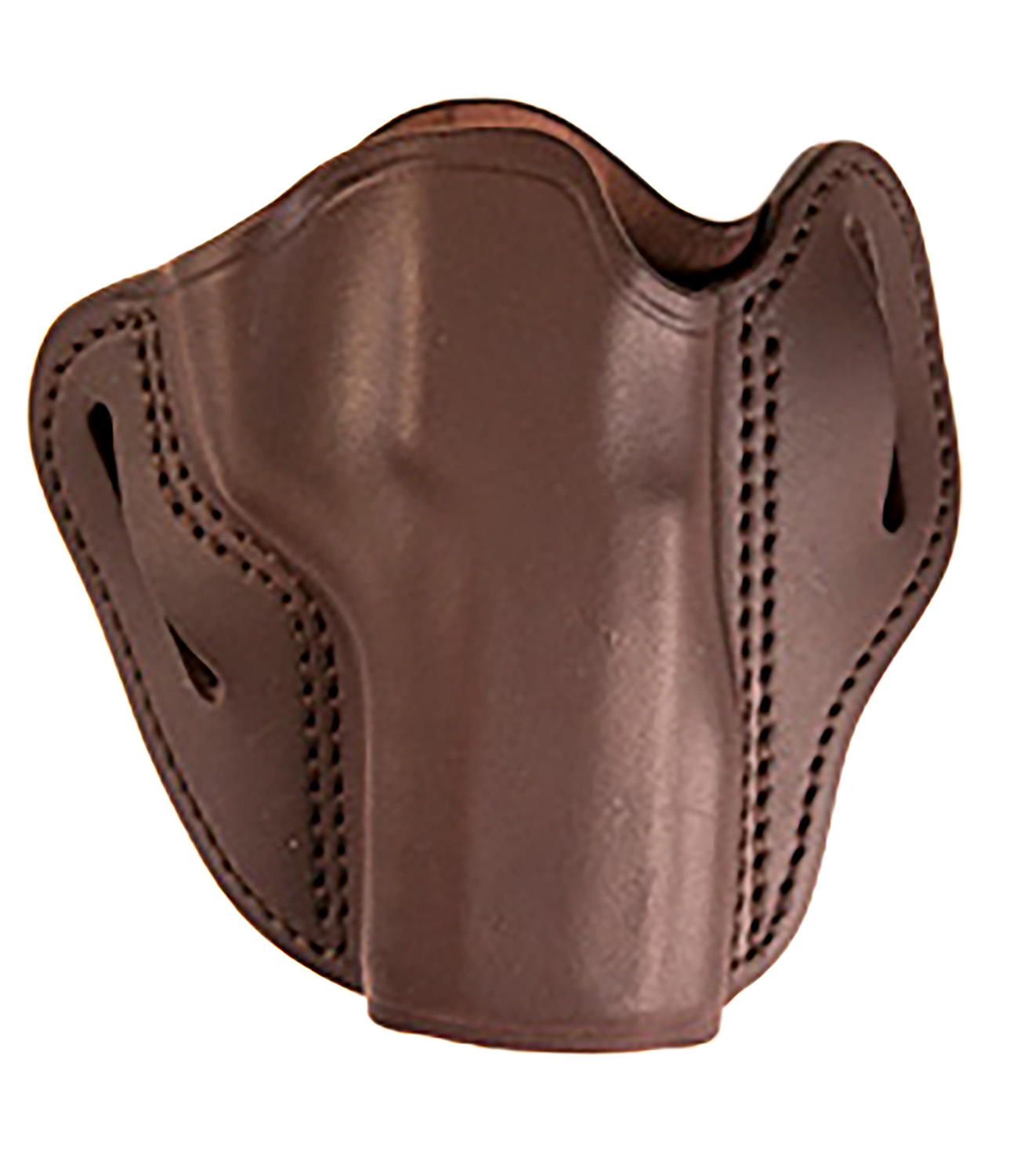Uncle Mikes-Leather(1791) UMOWB4BRWR Outside The Waistband Holster OWB Size 04 Brown Leather Belt Slide Fits Sig P320 Ri