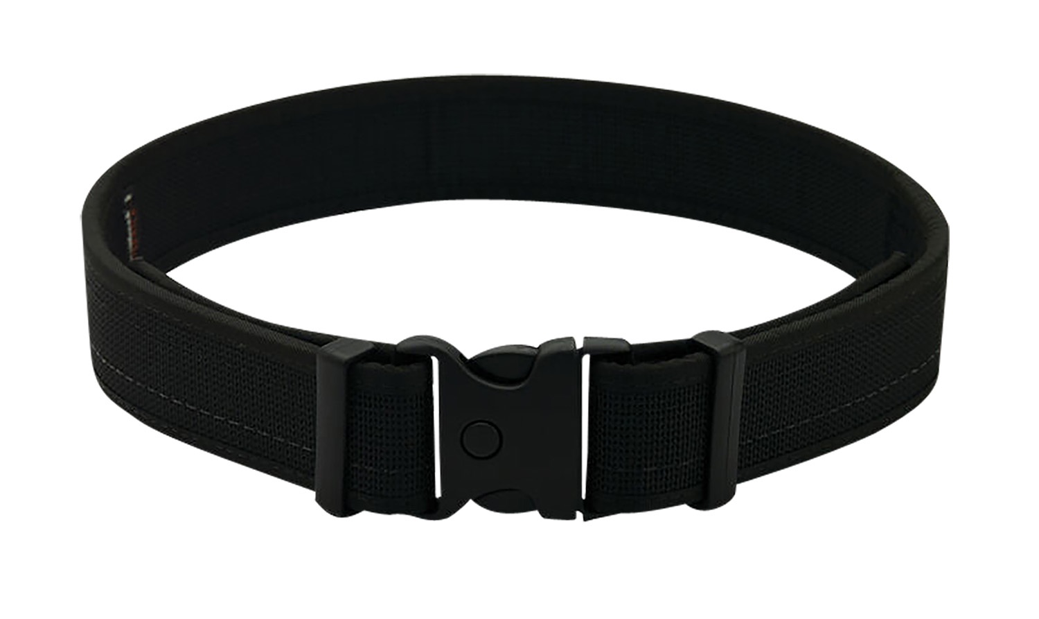 Uncle Mike's BLTUM34/38MBL Gun Belt Matte Black Leather 34/38 1.5" Wide