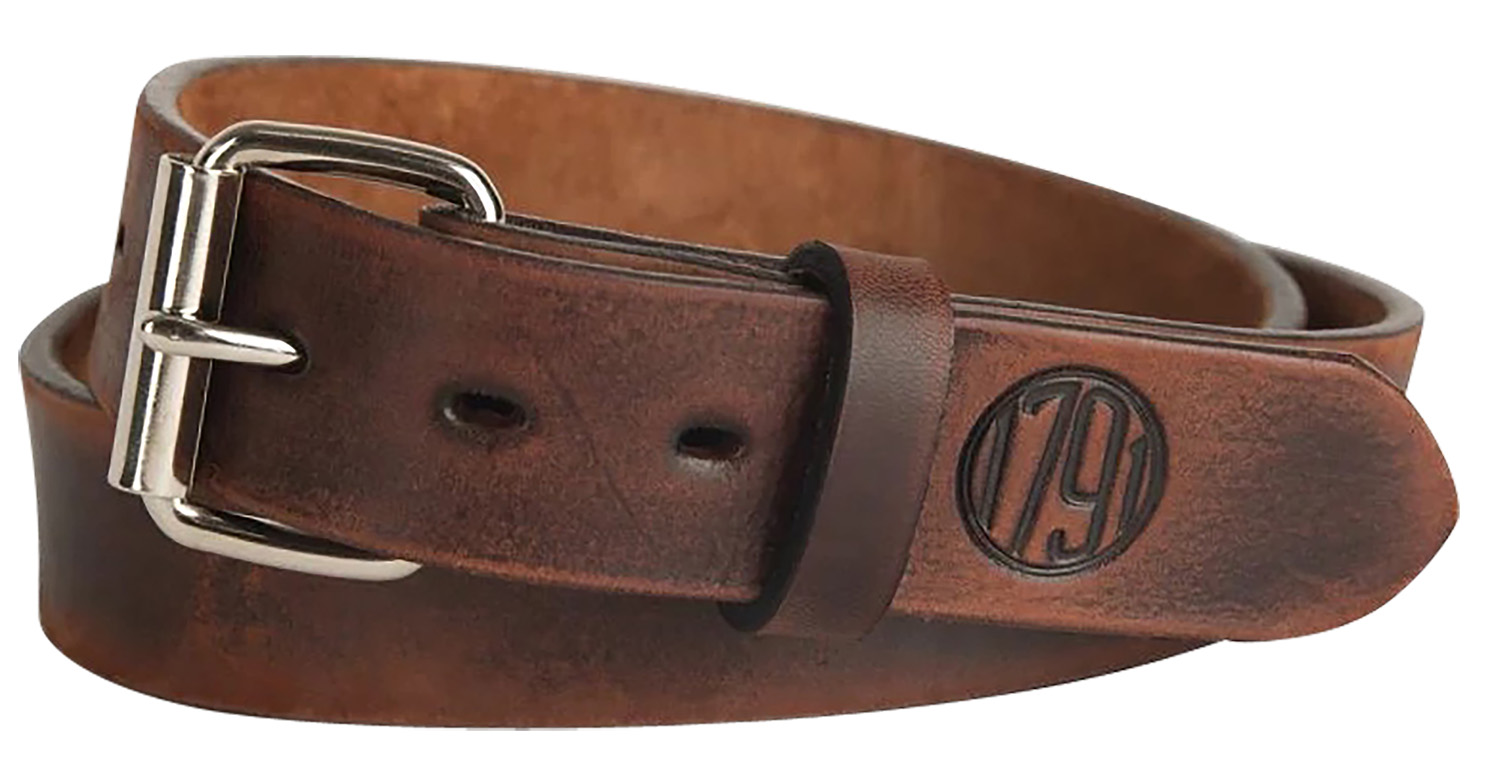 Uncle Mike's BLTUM28/32DBR Dark Brown Leather Gun Belt 28/32 1.50" Wide