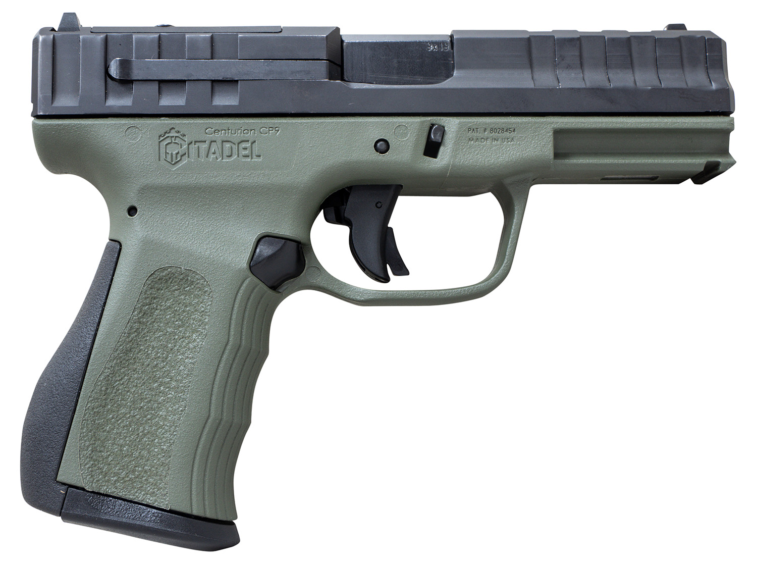 Legacy Sports CITCP9ODG Centurion CP9 9mm 4" Optic Ready OD Green - CIT - Best Price $275.00