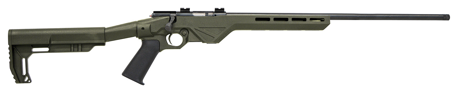 Citadel CIT22WMBLTODG Trakr  22 WMR 5+1 18" Blued Steel Barrel & Receiver, OD Green Synthetic Stock