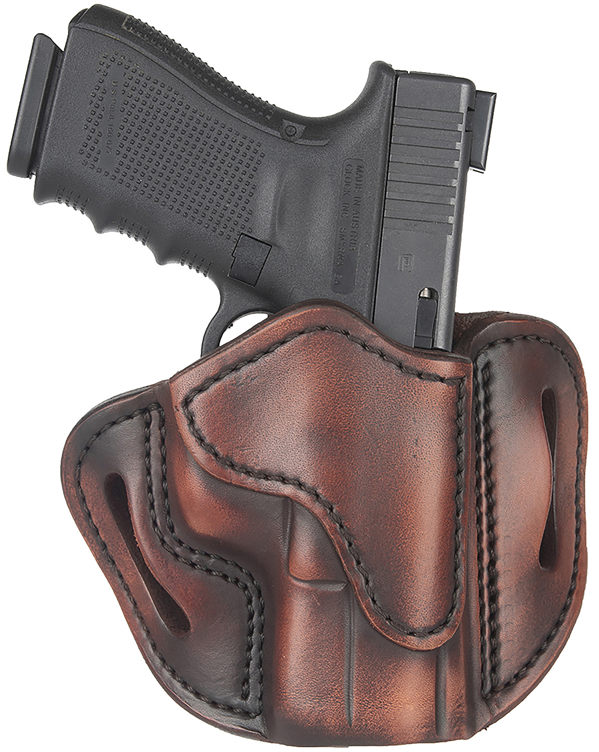 1791 Gunleather BH2.1 Slim 4" Firearm Belt Holster Vintage RH - 1791 Gunleather - VINTAGE