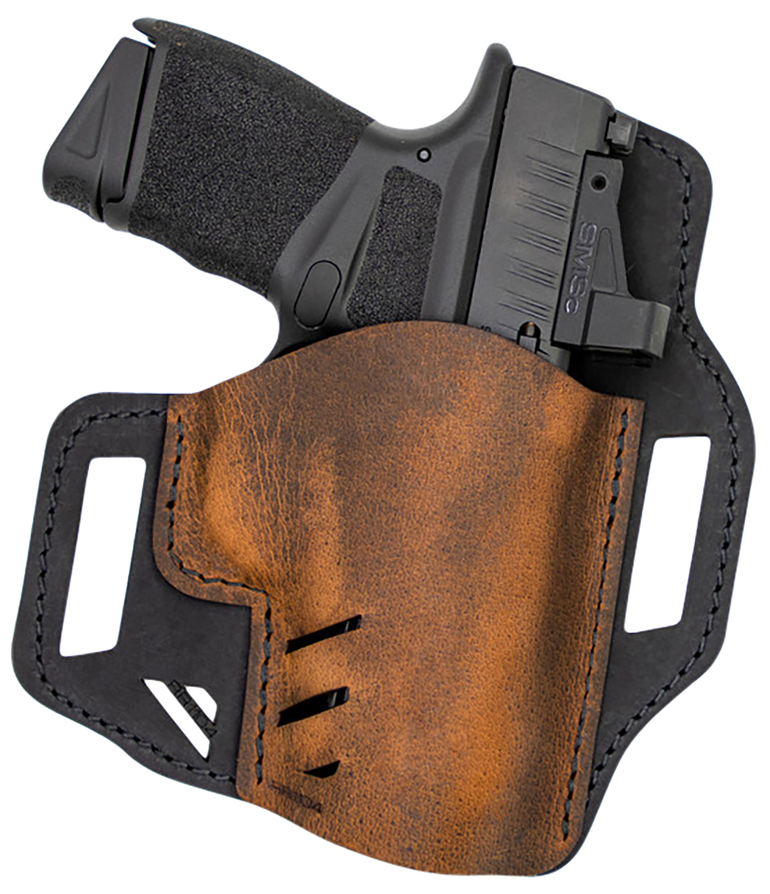 Versacarry RR1104 RoughRider OWB Holster, Buffalo Brown, Size 4