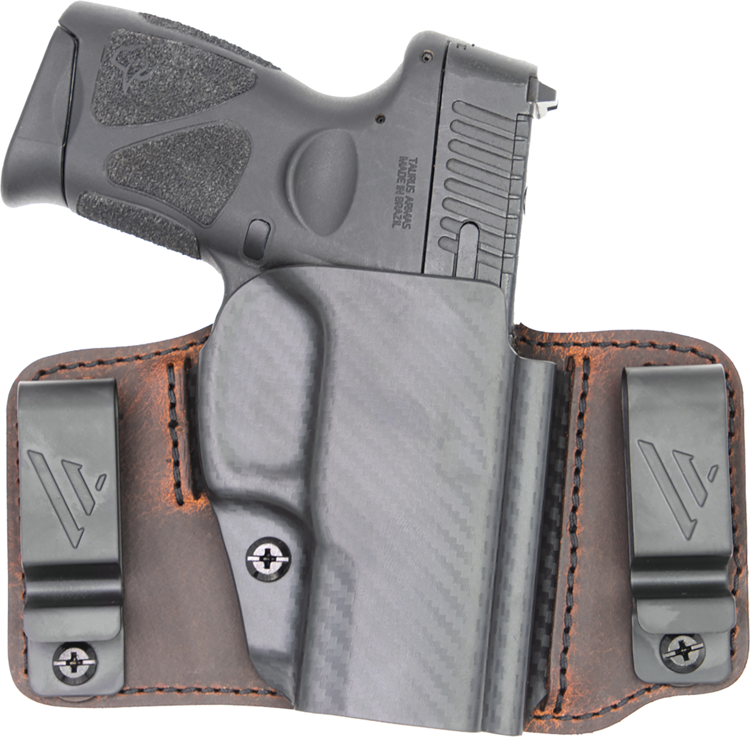 Versacarry INS201G43 Insurgent Deluxe IWB/OWB Holster Brown Glock 43