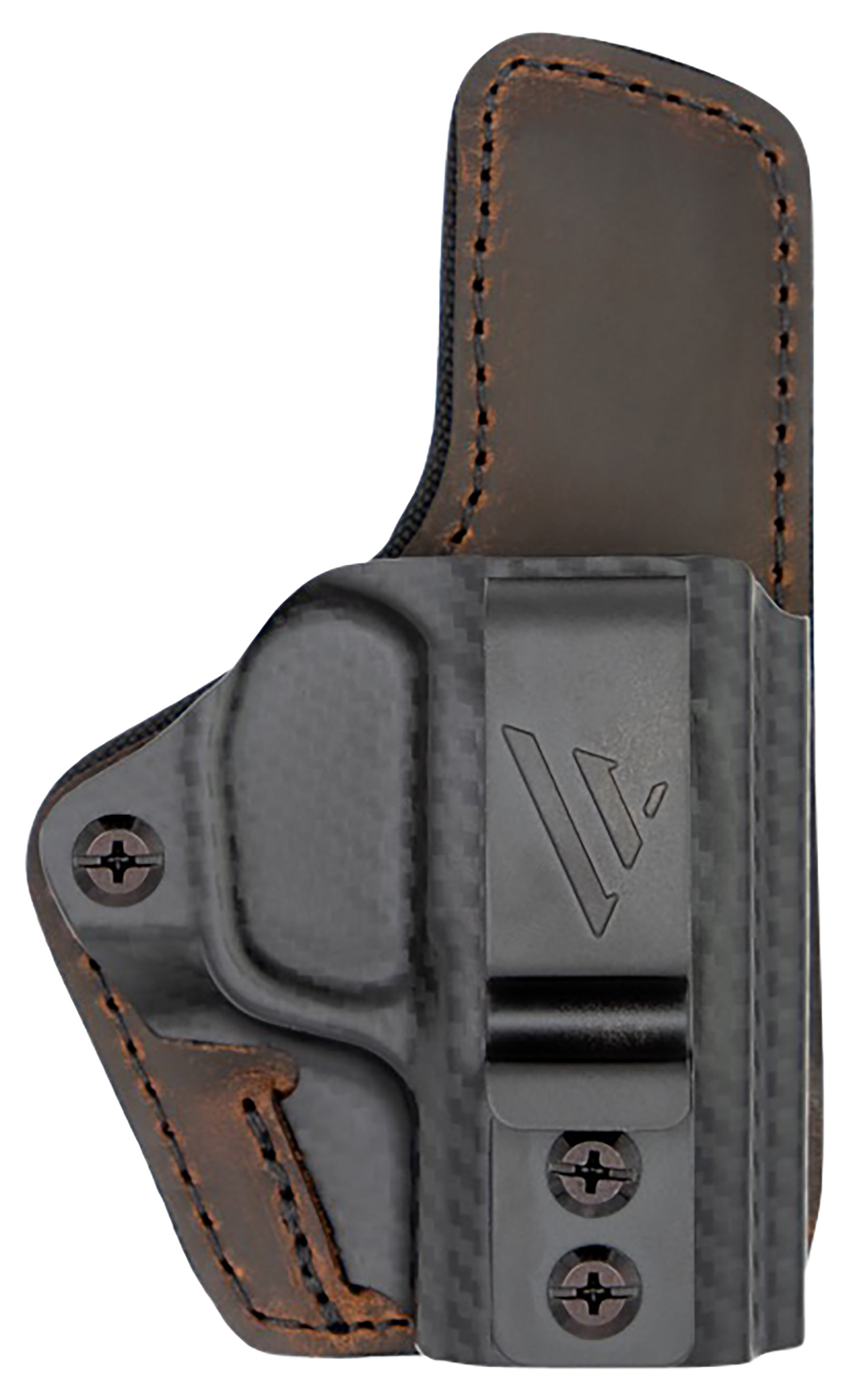 Versacarry Cfc211G19 Comfort Flex Custom IWB Brown Polymer Belt Clip Fits Glock 19 Right Hand