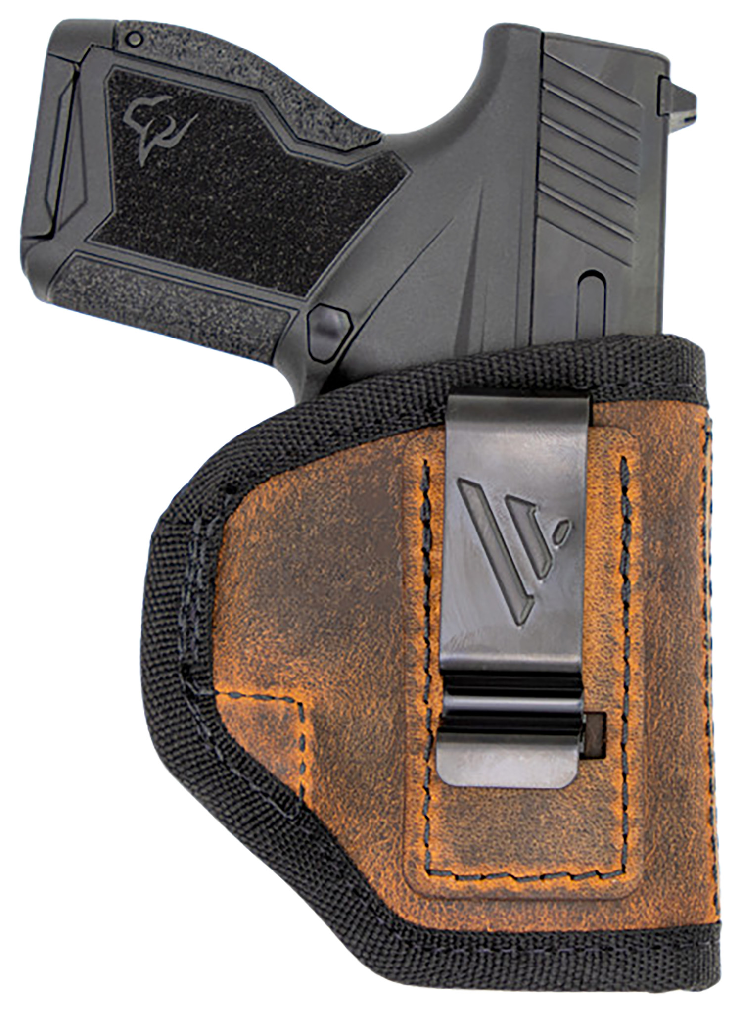 Versacarry RA2112 Ranger IWB Holster, Leather, Right Hand, Size 2, Brown