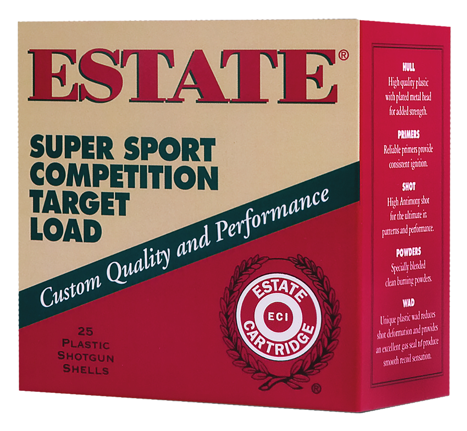 Estate SS12XH110075WM Super Sport 12Ga 2.75" 1oz 7.5 Shot 200 Rounds