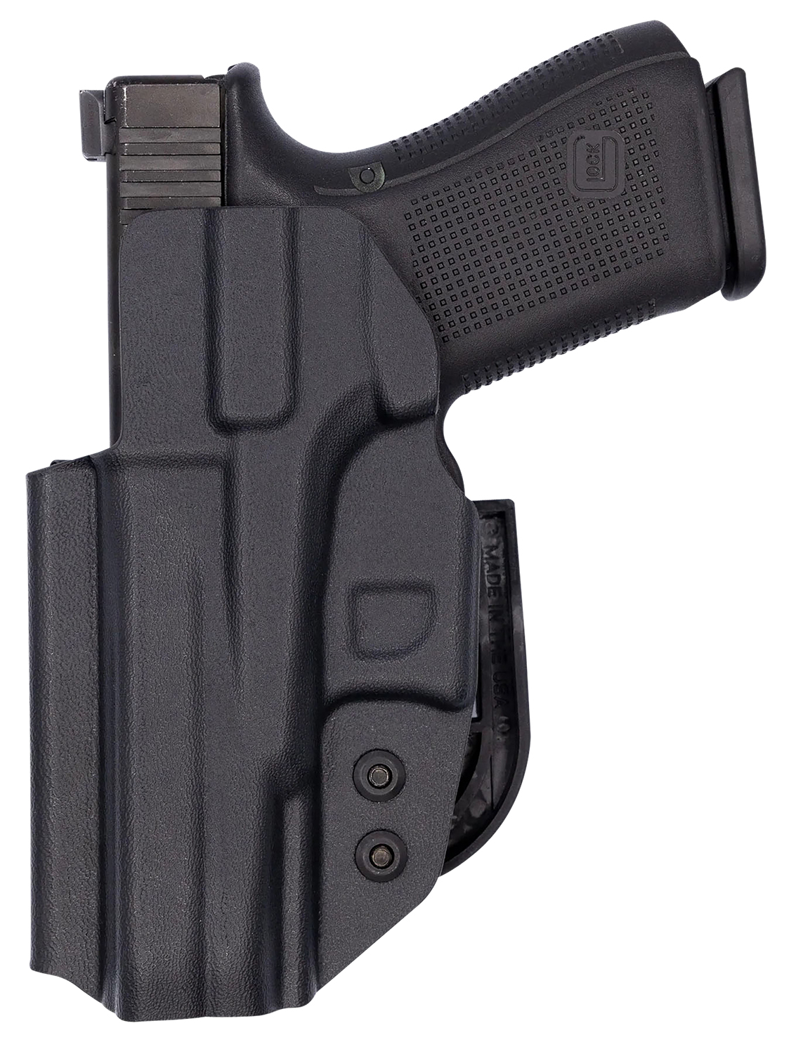 C&G Holsters 0008-100 Covert IWB Black Kydex for Glock 19/23 Right Handed - C&G Holsters - BLACK