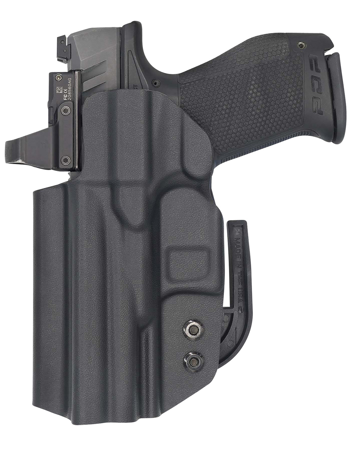 C&G Holsters 1214100 Covert IWB Black Kydex Belt Clip Fits Walther PDP ... - C&G Holsters - BLACK