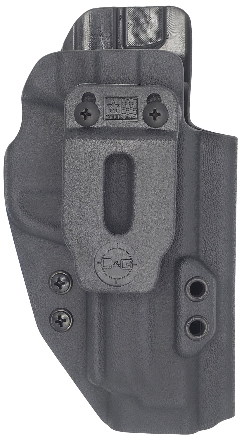 C&G Holsters 0568100 Covert IWB Black Kydex Belt Clip Fits S&W M&P 9-40...