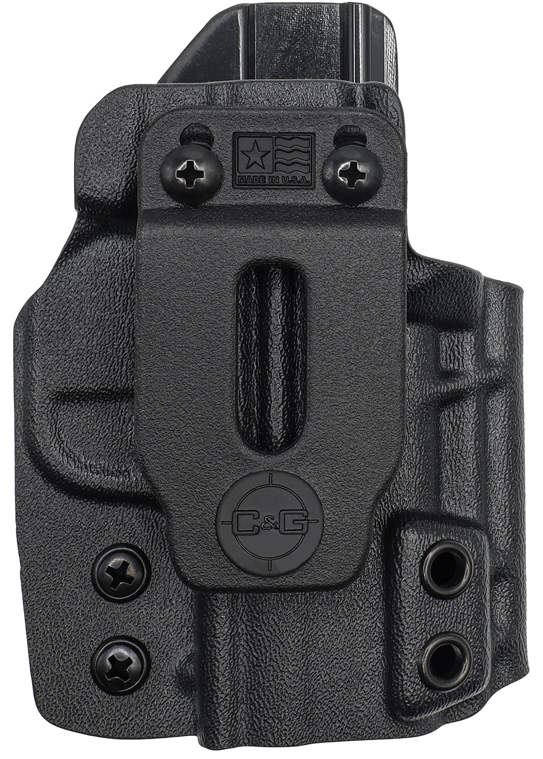C&g Holsters 0952100 Covert Iwb Black Kydex Paper - C&G Holsters - BLACK