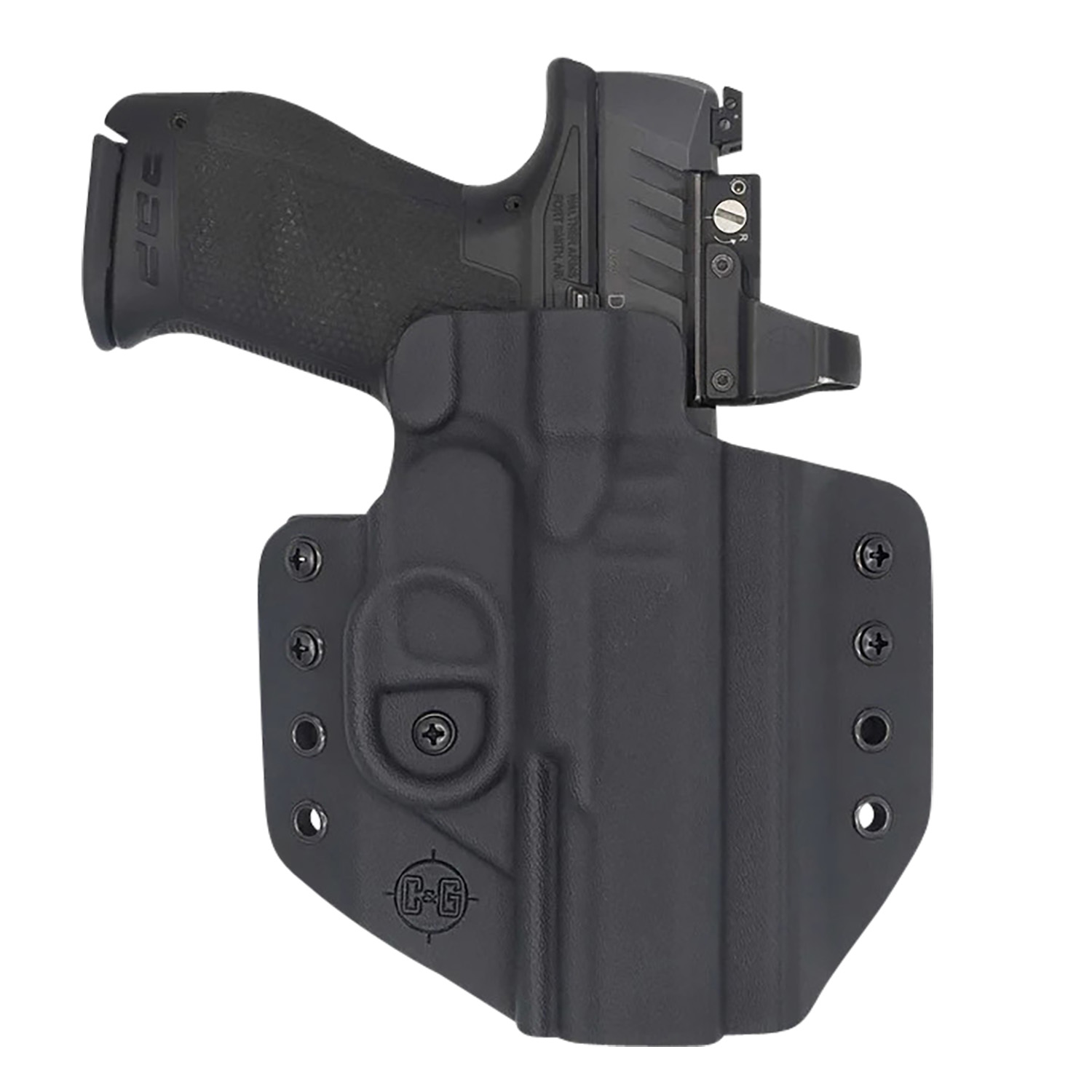 C&G Holsters 1456-100 OWB Kydex Holster for H&K VP9SK Right Handed
