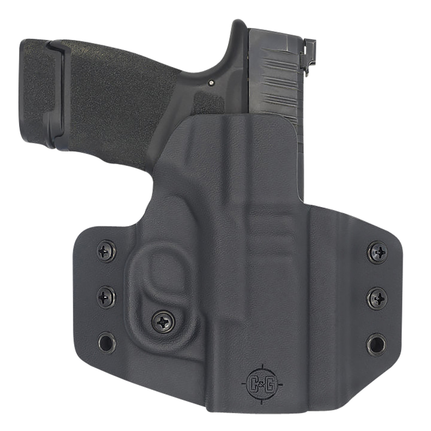 C&G Holsters 0950100 Covert OWB Black Kydex Belt Loop Fits Springfield ...