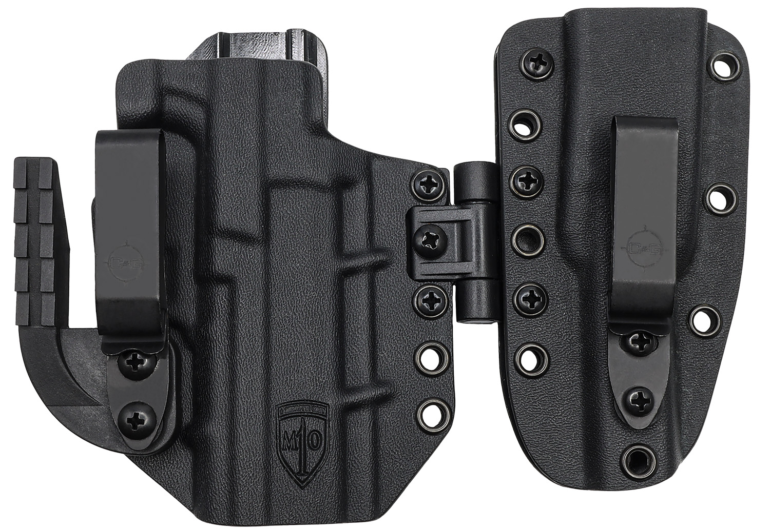 C&G Holsters 0386100 MOD 1 IWB Black Kydex Holster for Sig P365/XL - C&G Holsters - BLACK