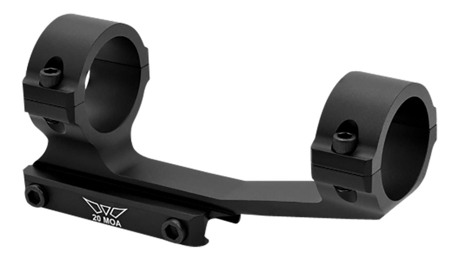 Warne V4012M Vapor Aluminum 30MM 1-Piece MSR Mount Matte Finish