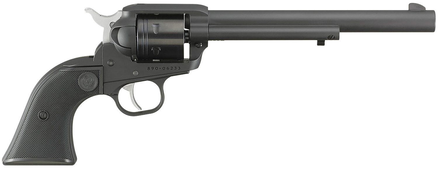Ruger 2043 Wrangler 22 LR 6 Shot 7.50" Black Cerakote Barrel, Aluminum...-img-0