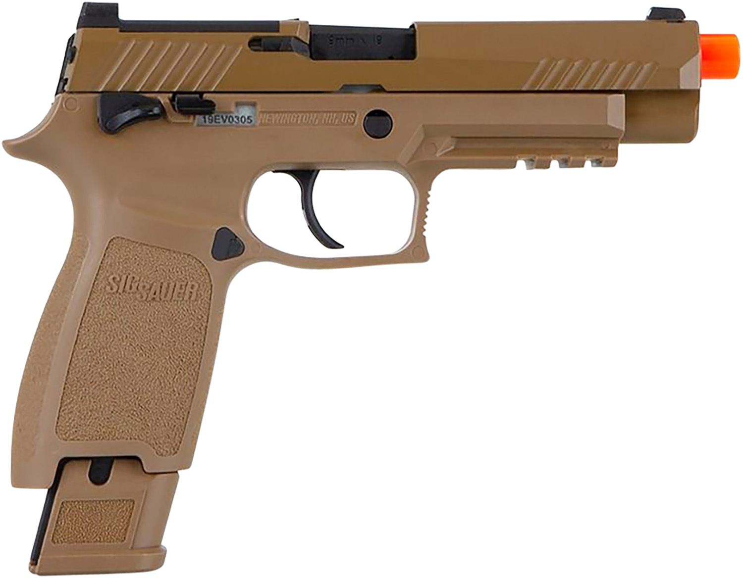 Sig Sauer AIRPFM17GG Proforce M17 Airsoft Pistol 6mm Green Gas Coyote