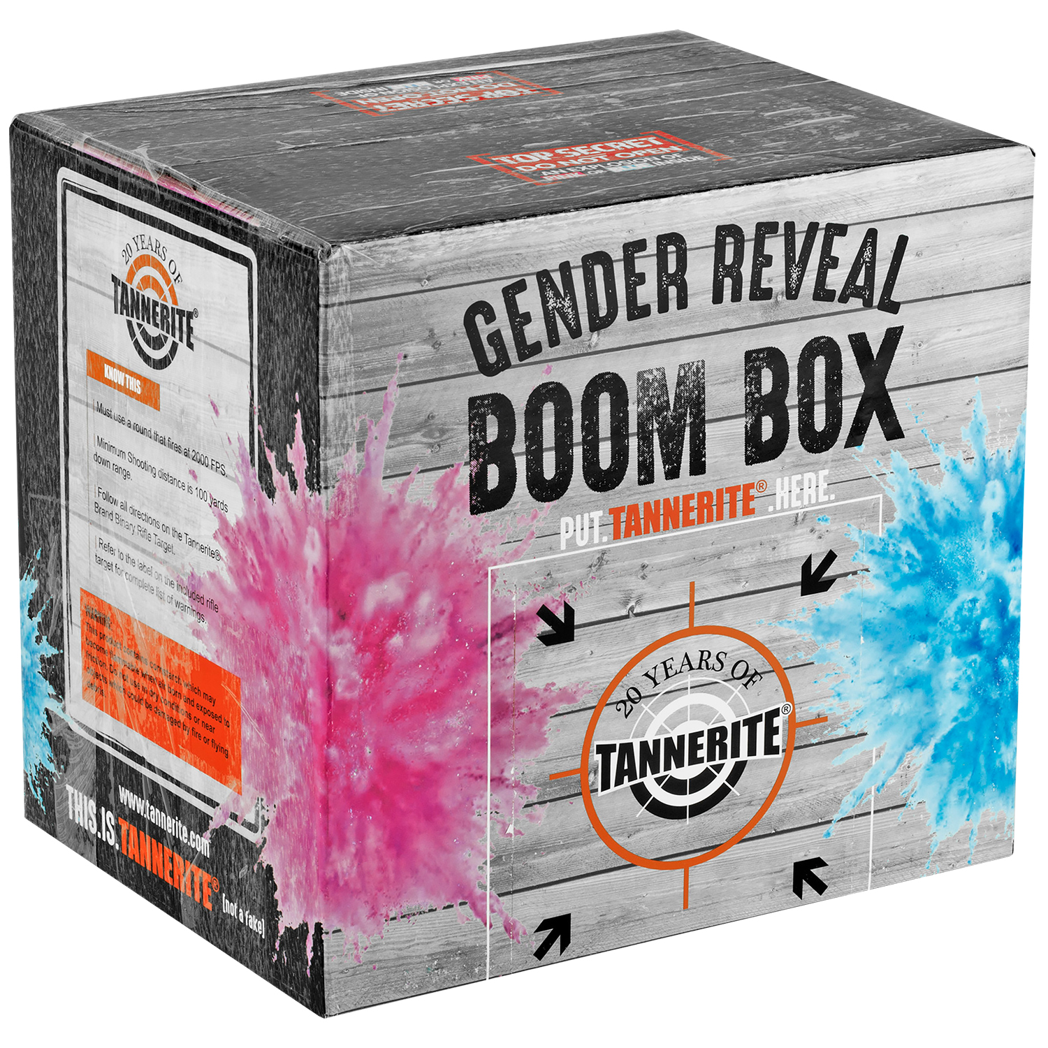 Tannerite GRKB 1 Pound Target  Blue Includes 10lbs Colored Powder 1 Target