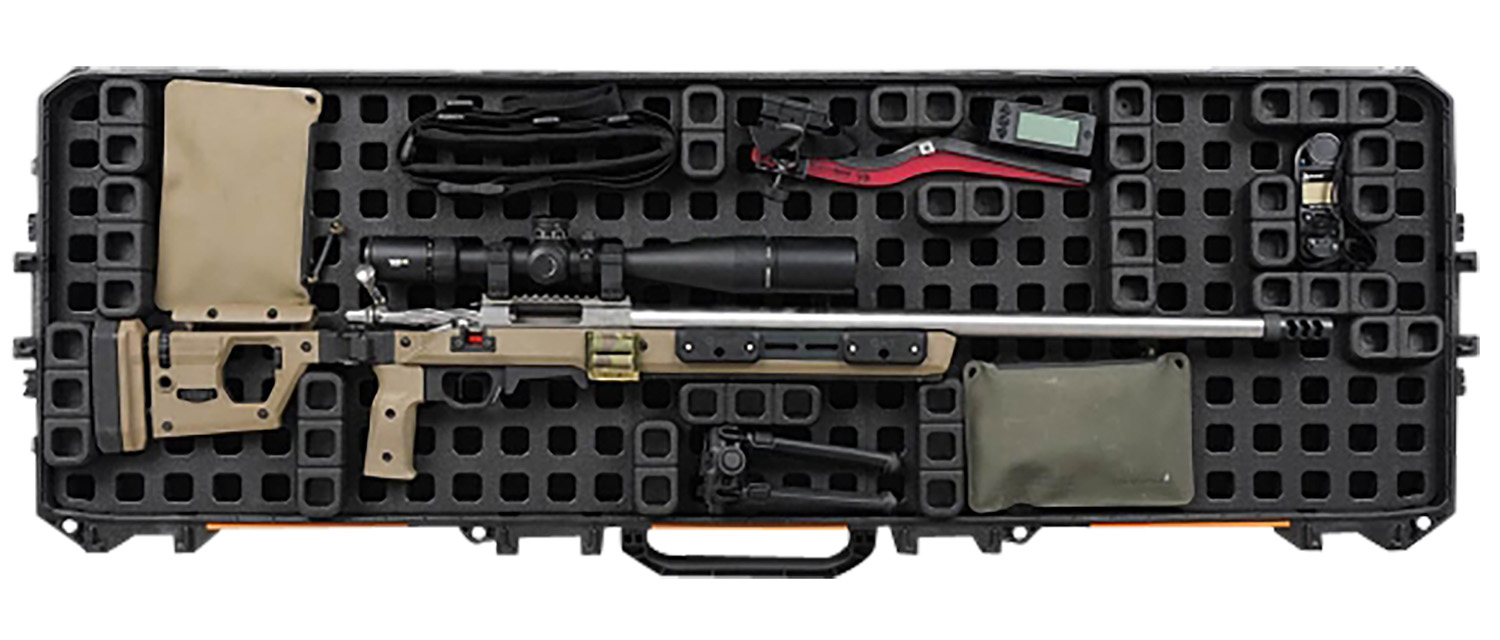 Magpul DAKA Polypropylene Grid Organizer f/Pelican 800 Vault Dbl Rifle Case - Magpul Industries - BLACK