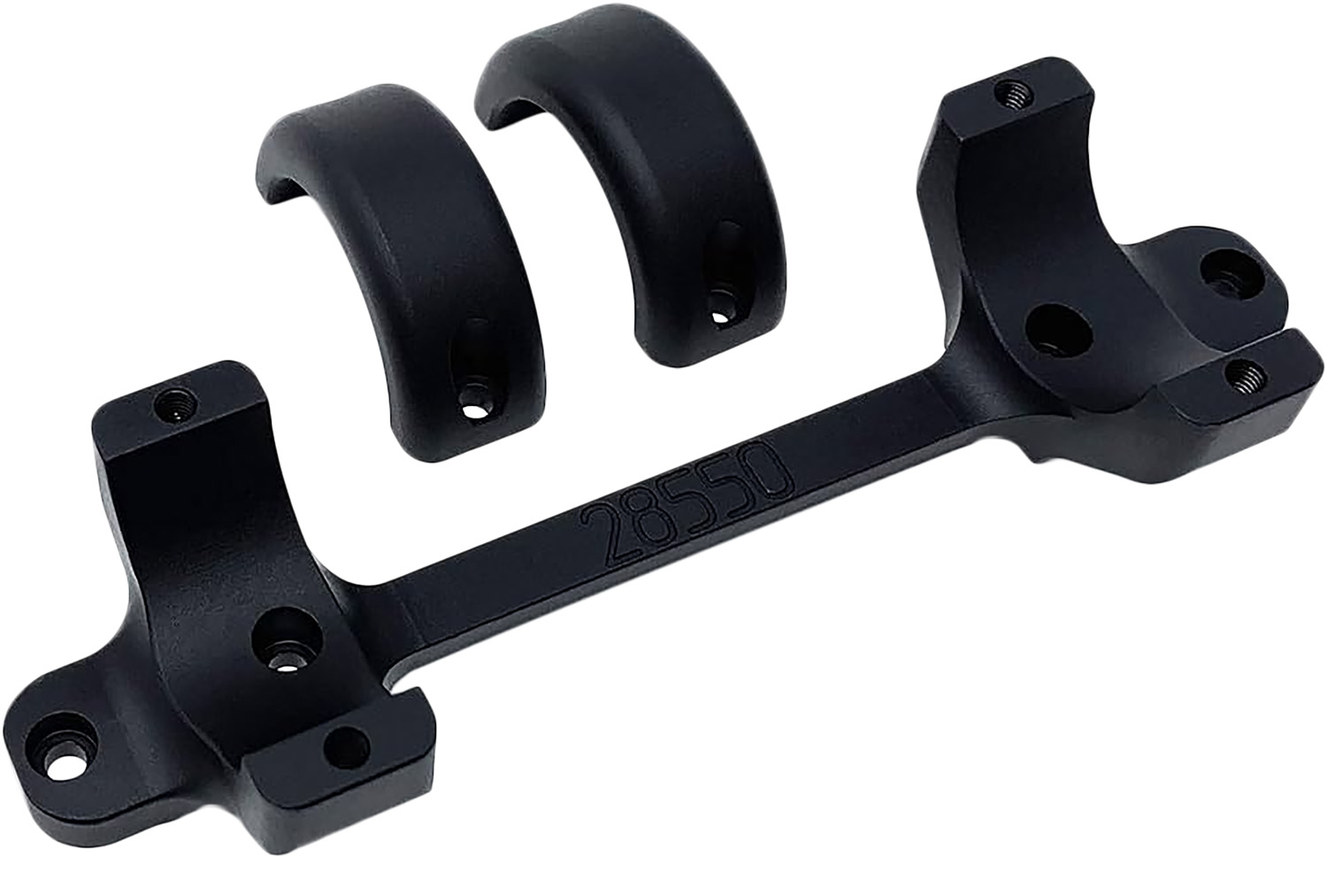 DNZ 56700 Game Reaper Remington 30mm Medium Scope Mount Black Aluminum