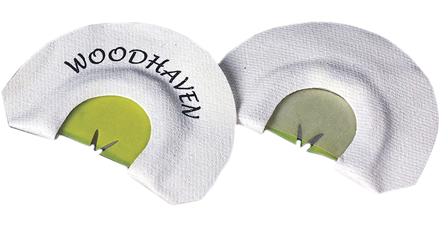 Woodhaven WH007 Hornet  Diaphragm Call Double Reed Attracts Turkey White