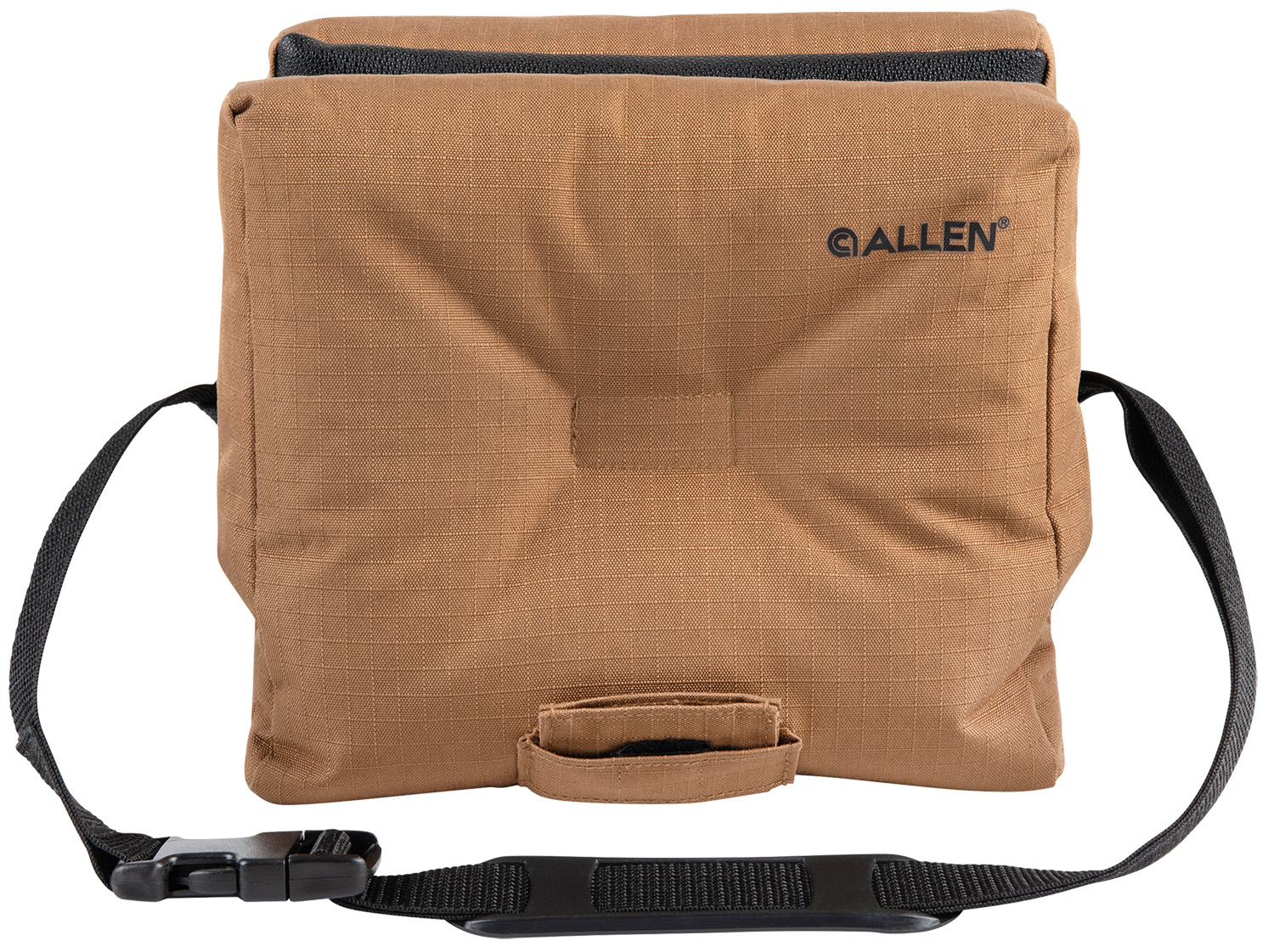 Allen Company 18420 Bench Shooting Bag 600D Polyester Black/Tan Unfilled