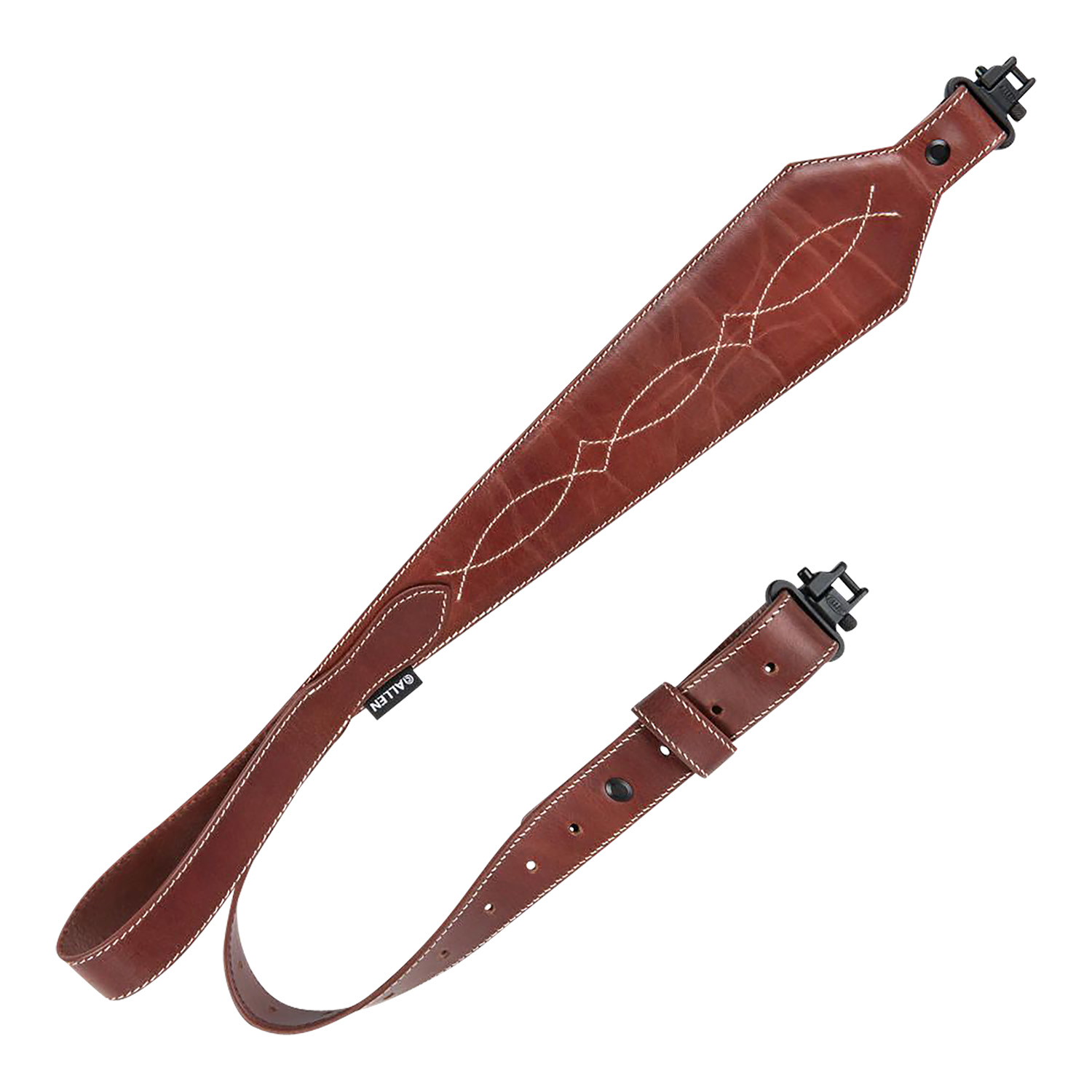 Heritage Cases 8508 Western Scallop  Brown Leather 28-35 OAL