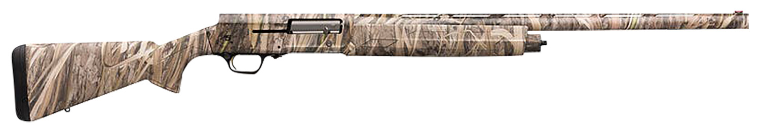 Browning 0118995004 A5 Sweet Sixteen 16 Gauge 28 2.75 4+1, Mossy Oak Shadow Grass Habitat, Synthetic Stock With Closed Radius Pistol Grip, Fiber Optic Sight, 3 Chokes Included