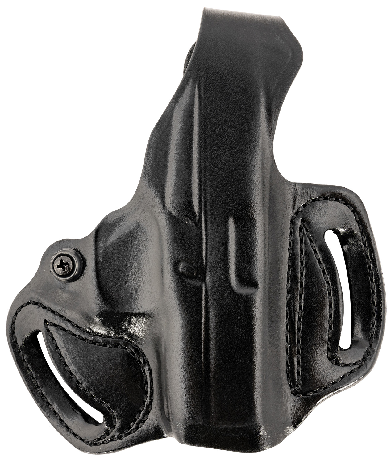 DeSantis 085BA8BZ0 Thumb Break Mini Slide OWB Black Leather for Glock 43/48