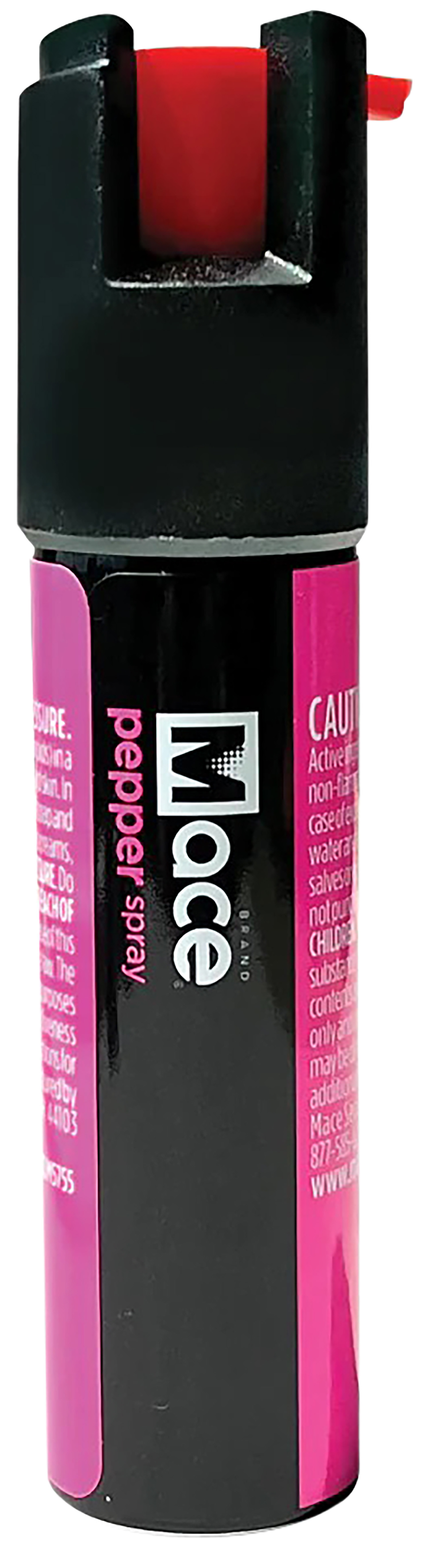 Mace 60011 Twist Lock Pepper Spray OC 15 Bursts Range 10 ft 0.75 Oz Neon Pink