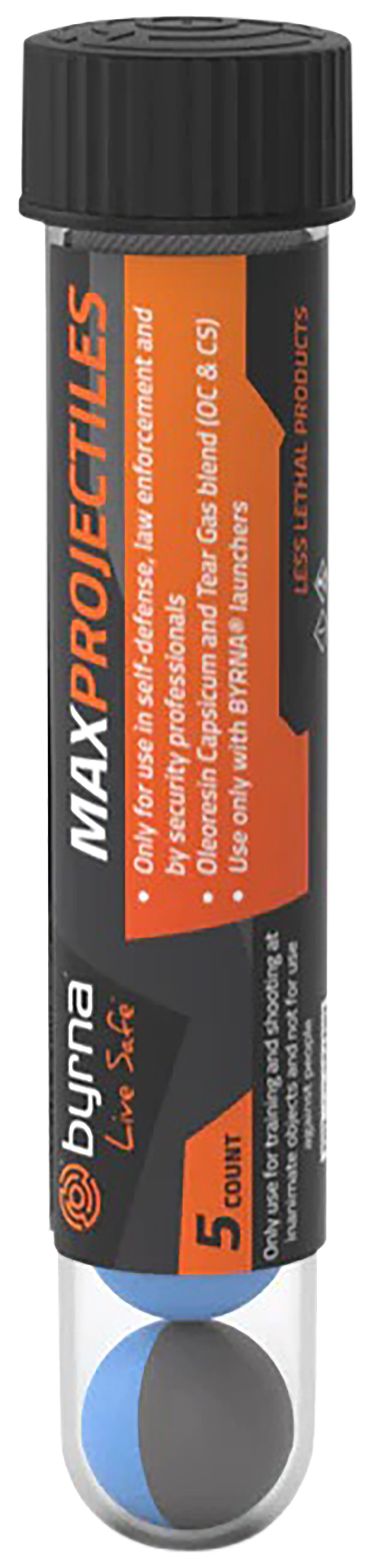 Byrna Technologies HH68316 Max Projectiles  5ct Gray/Blue