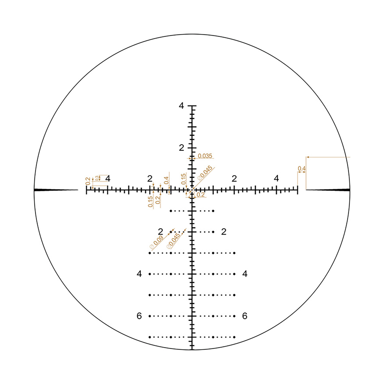 Riton Optics 3 Conquer 3C624LFI23 – Flawless 6-24x Long Range Scope FFP 8 Riton Optics 3 Conquer 3C624LFI23 detail view