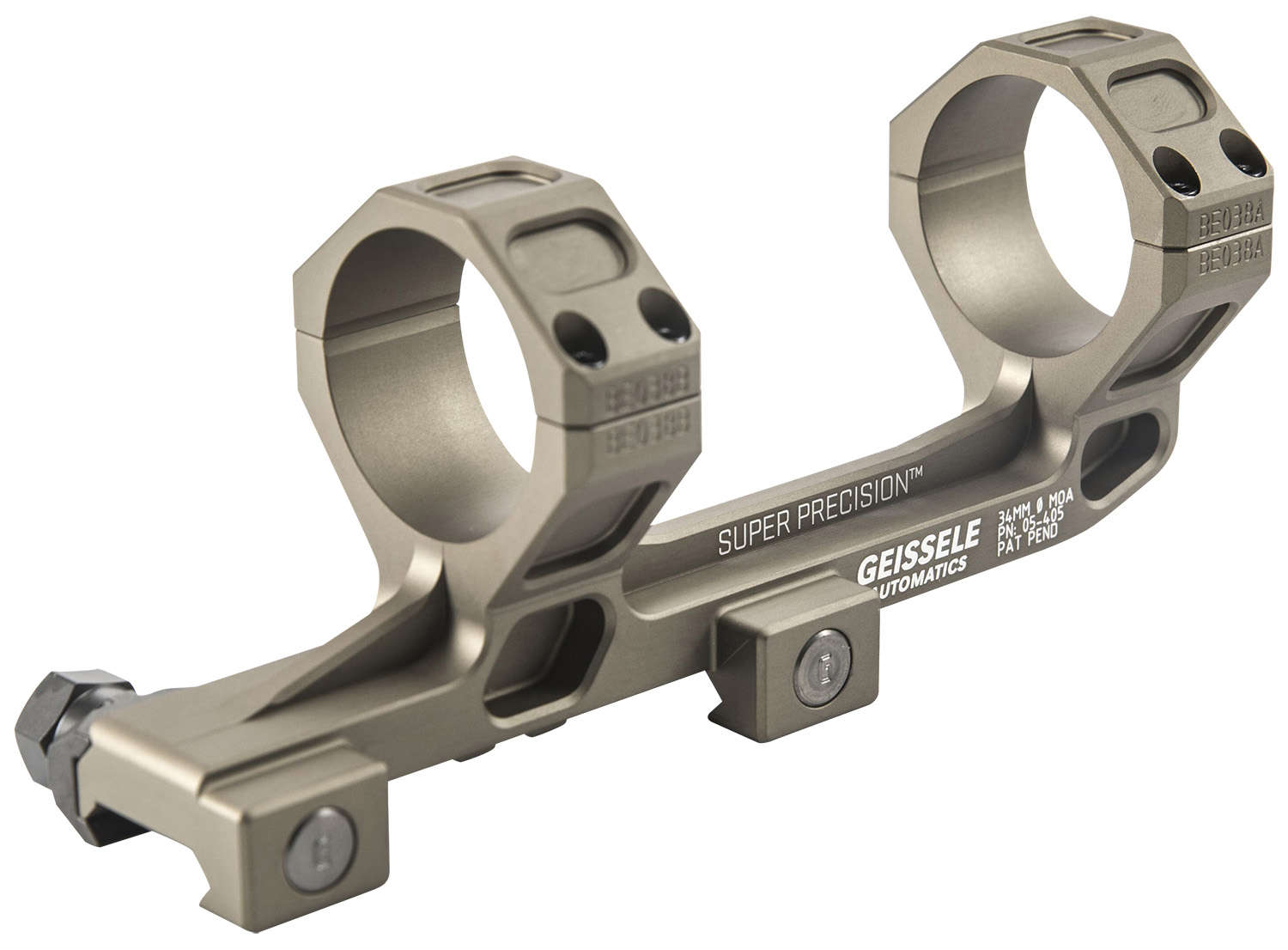 Geissele Automatics 05405S 34mm – Reliable Scope Rings 5 Geissele Automatics 05405S 34mm alternate view