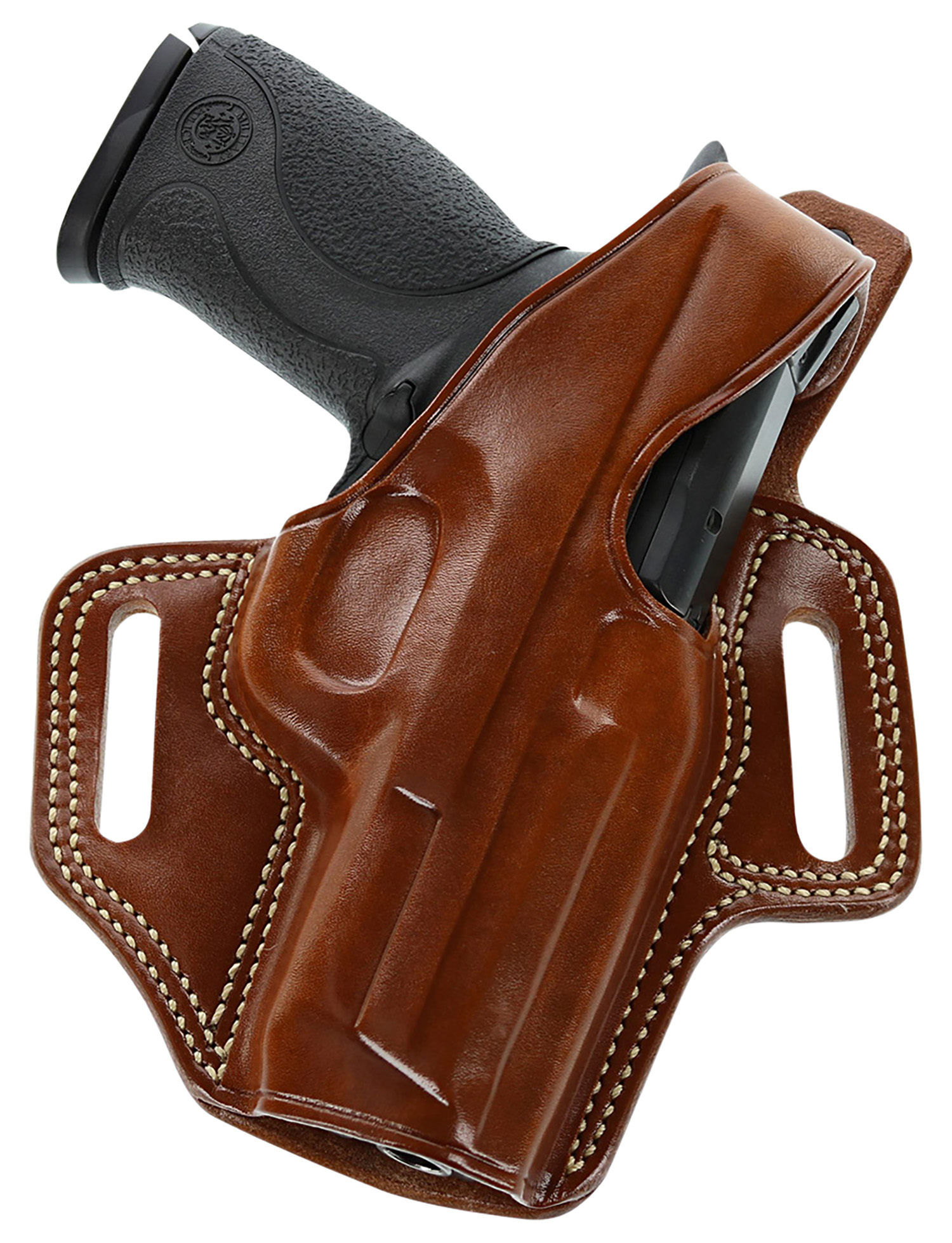 Galco FL838R Fletch OWB Tan Leather Holster for Sig P365 Right Handed