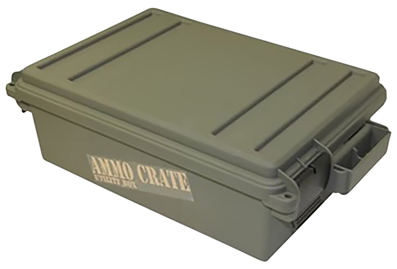 MTM Case-Gard ACR418 Ammo Crate Utility Box 12 Gauge Army Green Polyprop...