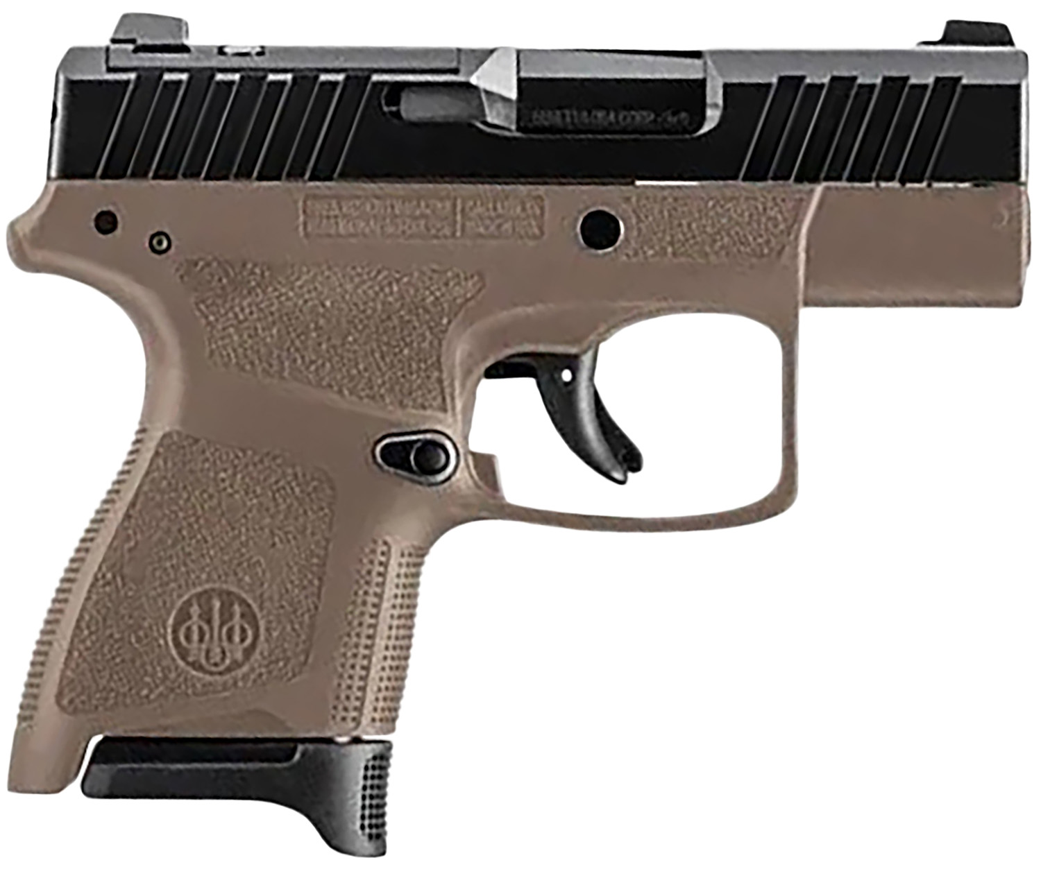 Beretta USA JAXN9258A1 APX A1 Carry Micro-Compact Frame 9mm Luger 8+1 3 Blued Steel Barrel, Black Serrated Steel Slide, Flat Dark Earth Polymer Frame, Polymer Grip