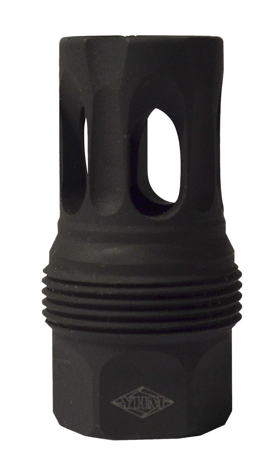 Yankee Hill 444524B sRx Q.D. Flash Hider Short Black Phosphate Steel with 11/16-24 tpi for sRx Adapters