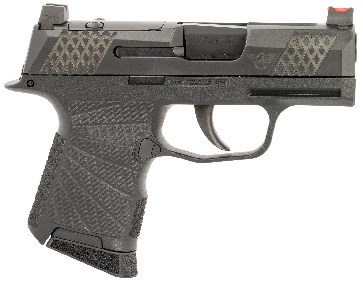 Wilson Combat SIGWCP3659BSR P365 9mm Luger 10+1 (2) 3.10", Black, RMRSc...-img-0