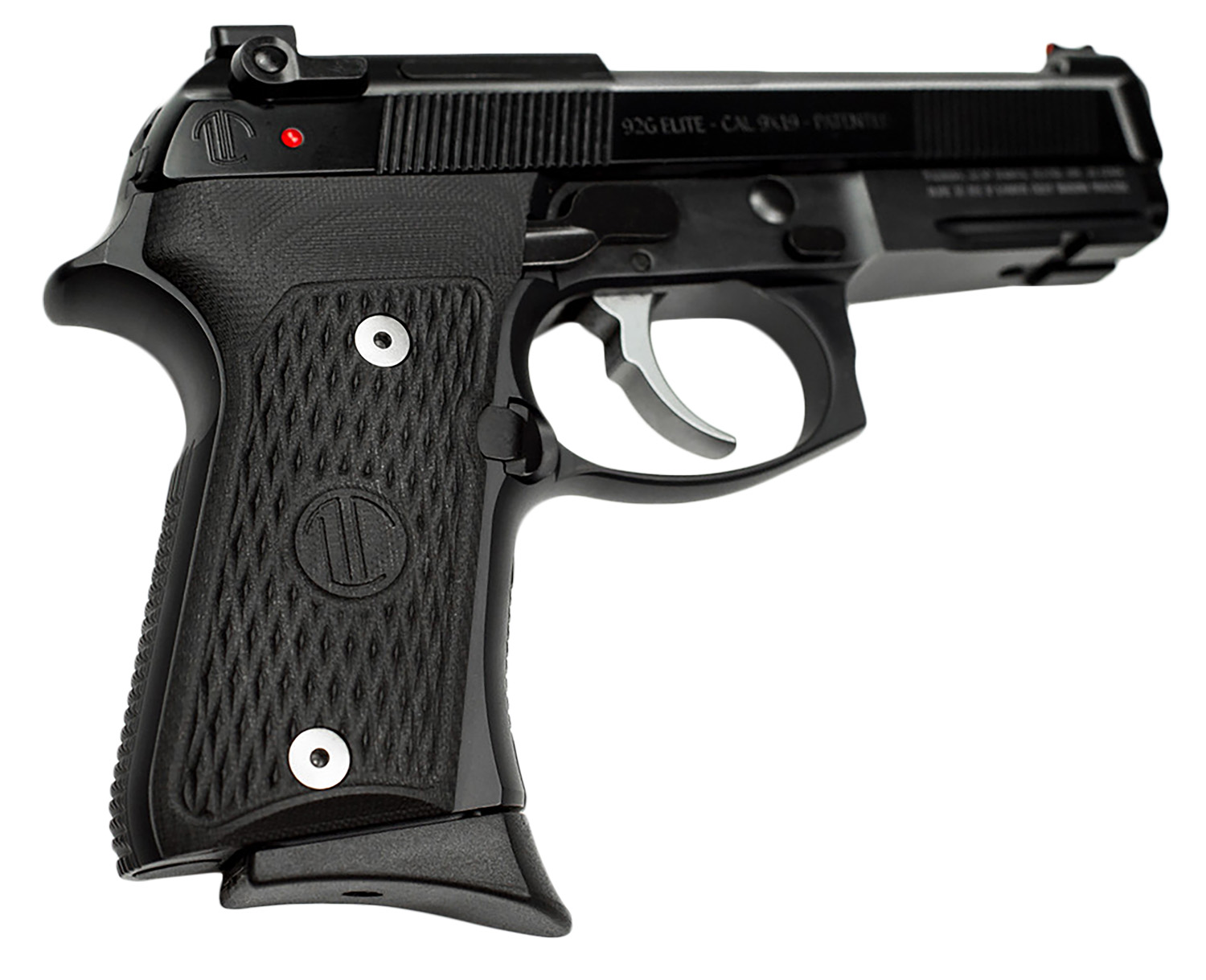 Langdon Tactical LTT92CTJ 92 Elite Compact 9mm 15+1 4.25" Black G10 Grip
