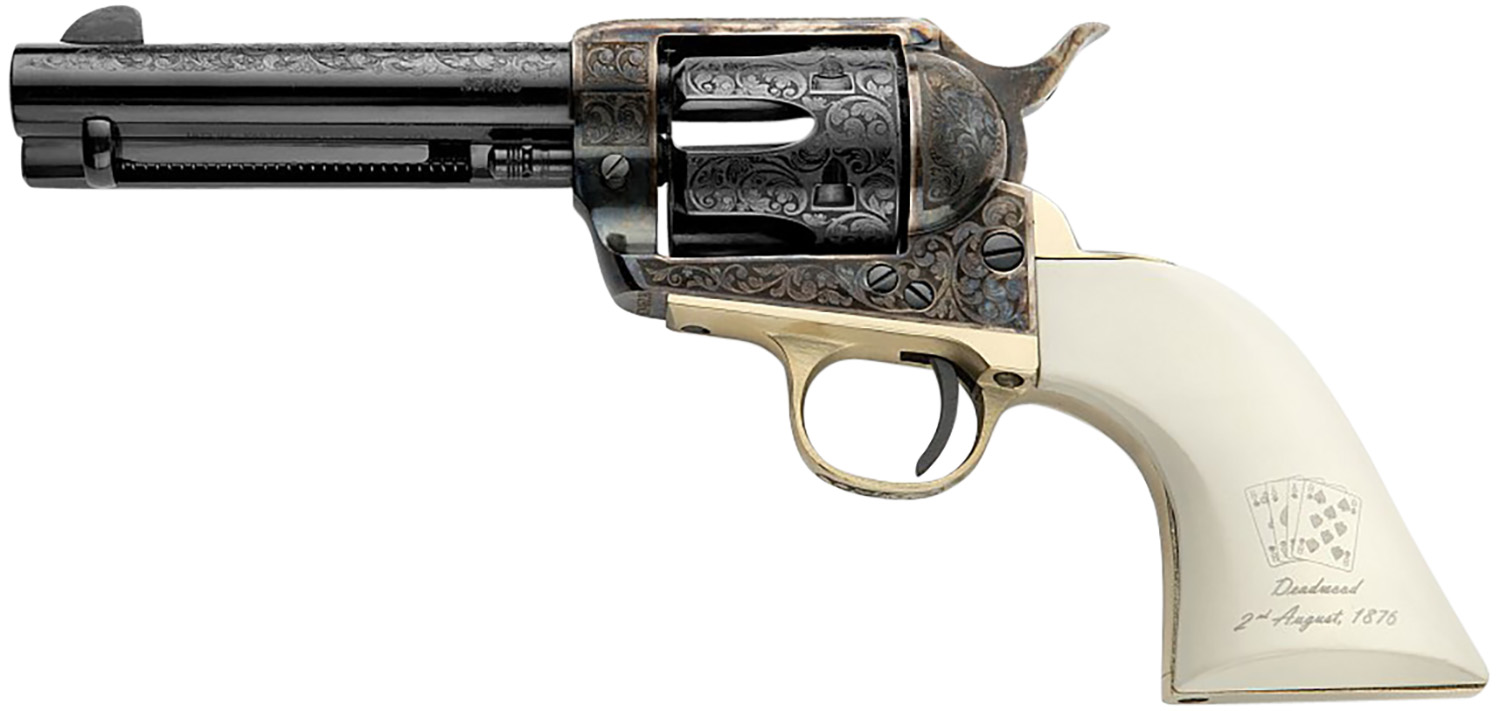 Pietta GW357DMH434NMAE Great Western II 357 Mag 4.75" Blued Revolver