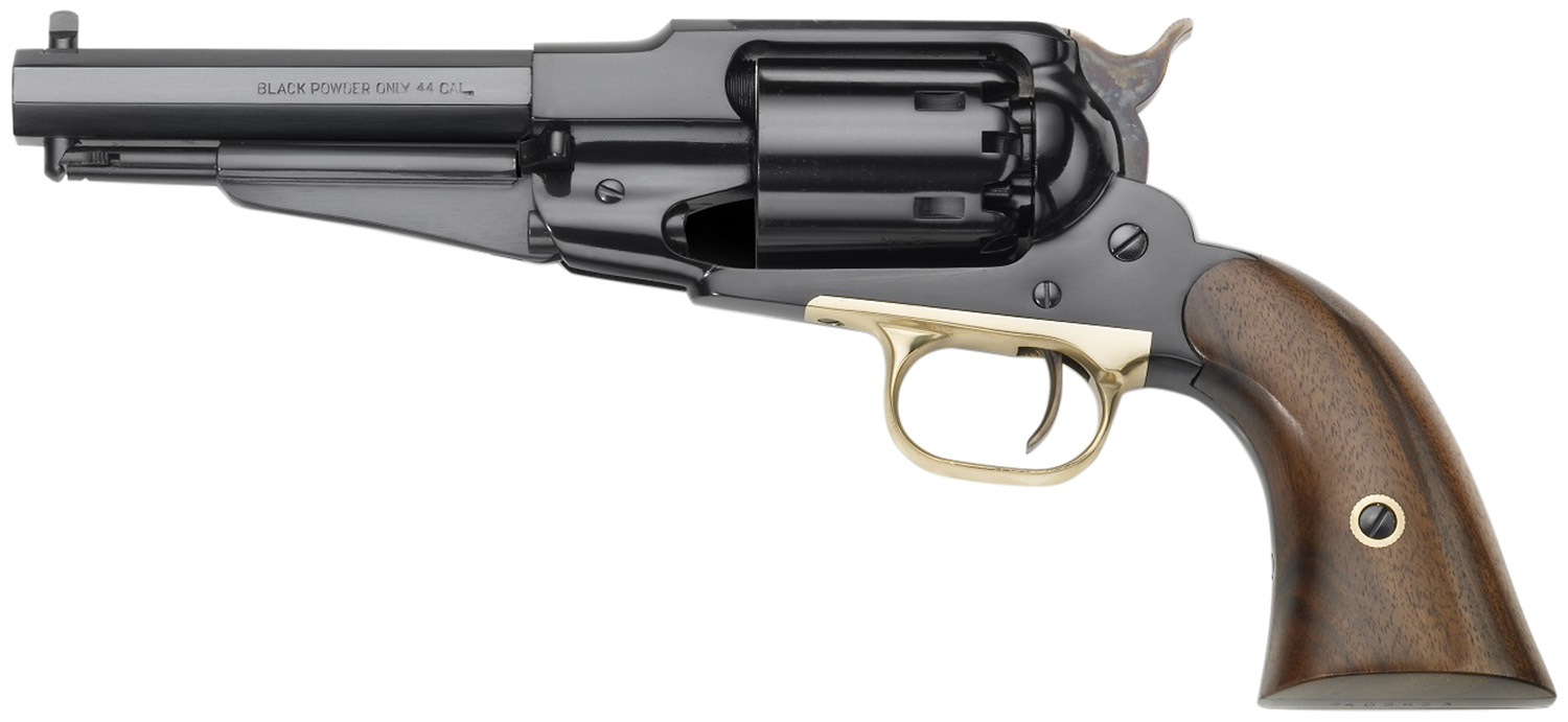 Pietta PF58ST44512 1858 Army Remington Sheriff 44 Cal 5.50" 6rd Blued...-img-0
