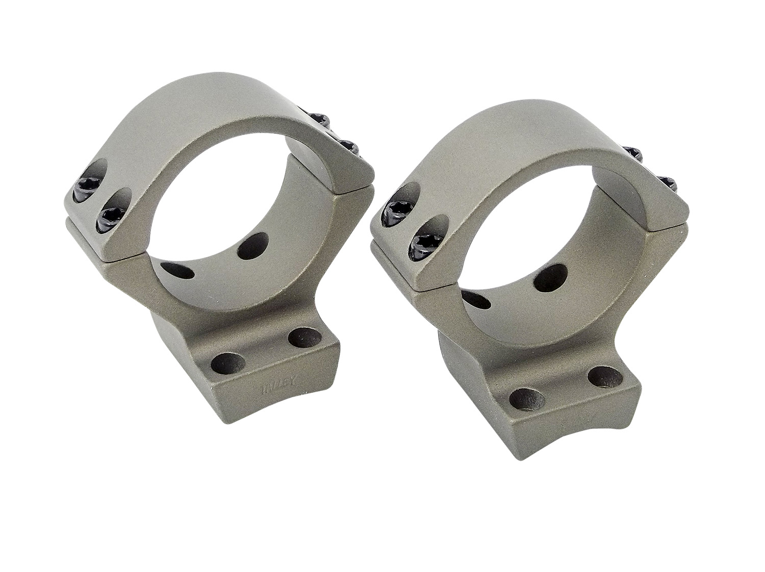 Talley Sb950735 Ring/Base Combo Smoked Bronze Cerakote Aluminum 1" Tube Compatible W/ Browning X-Bolt High Rings 1 Pair