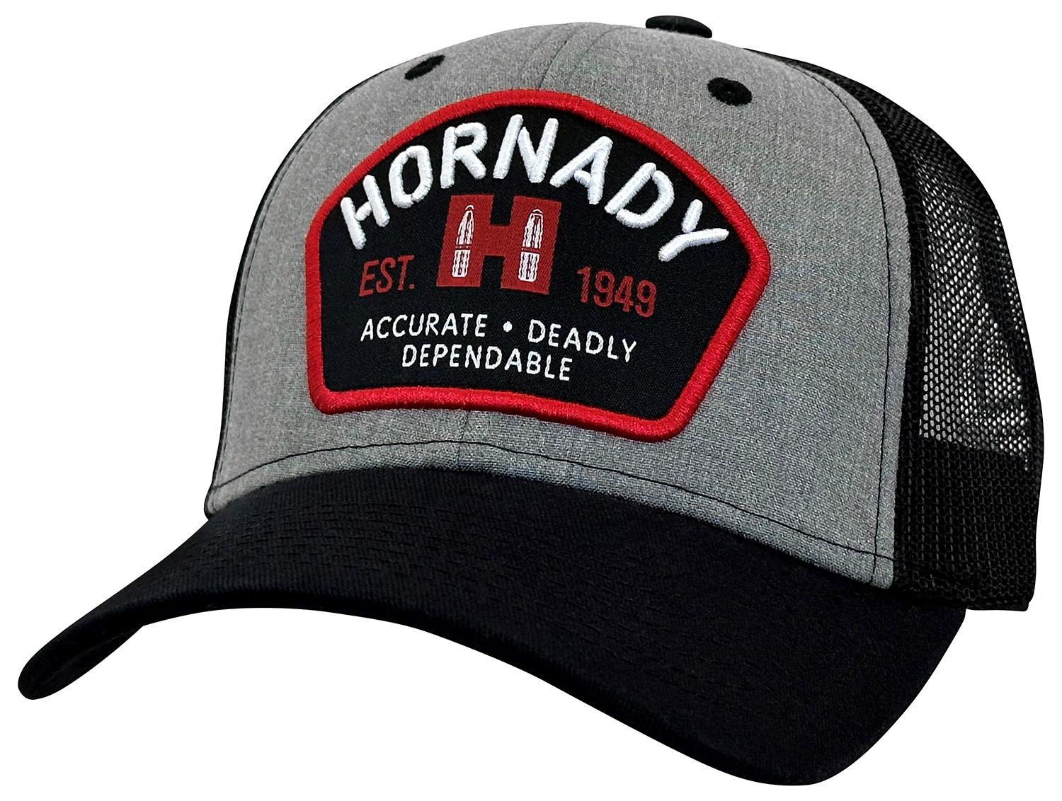 Hornady Gear 30220 Hornady  Gray Hornady Patch