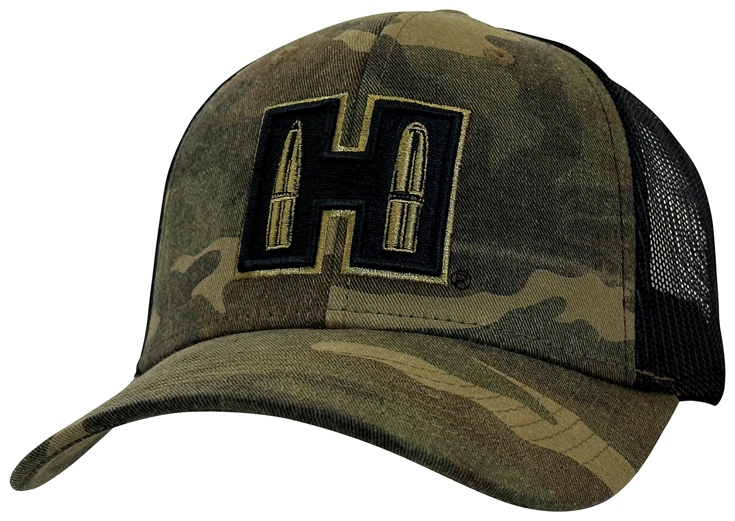 Hornady Men's Patch Hat, One Size, Durable Camo/Black Design-img-0
