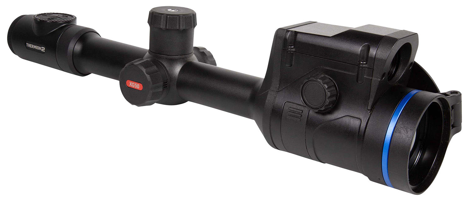Pulsar Pl76554 Thermion 2 LRF XG50 Thermal Rifle Scope Black Anodized 3-24X 50mm Multi Reticle 640X480, 50Hz Resolution 