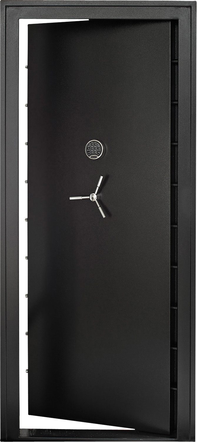 SnapSafe 75421 Vault Door Premium Dark Gray 81" High 12 Gauge Steel-img-0