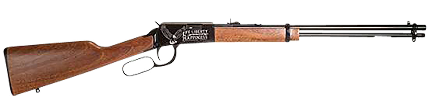 Rossi Rio Bravo Lever Action Rifle .22 WMR 20" Barrel Eagle Engraving - ROSSI - Best Price $323.75