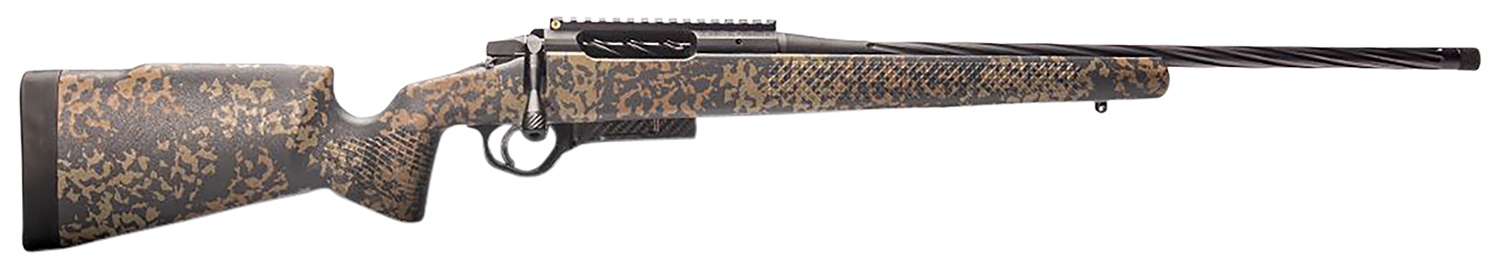 Seekins Precision 0011710069DS Havak Element  6.5 PRC 3+1 21" Fluted, Black Barrel/Rec, Desert Shadow Camo Synthetic Stock, Scope Mount